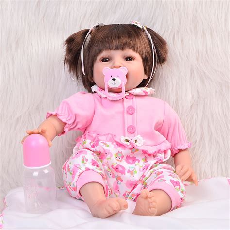Npk Girl Doll Reborn 2255 Soft Cotton Body Fake Baby Doll Silicone For