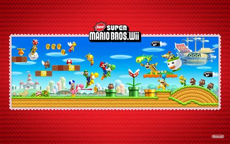 1920x1200 Picture For Desktop New Super Mario Bros Coolwallpapersme