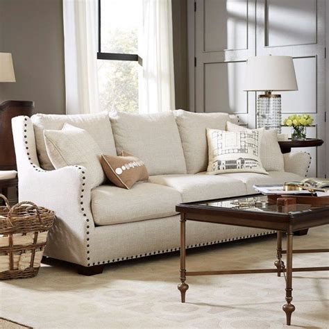 Shop sofas & couches from ashley furniture homestore. Connor Sofa (Belgian Linen) Universal Furniture ...
