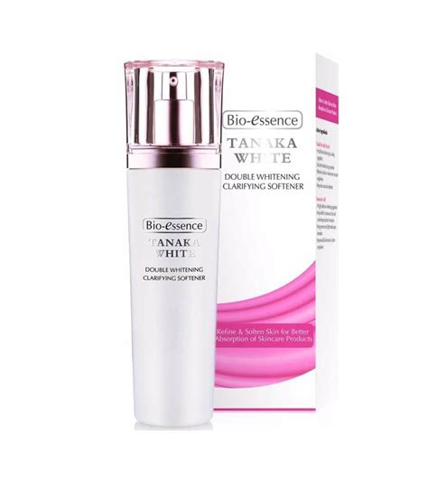 Bio essence bio white day cream merupakan perpaduan antara moisturizer dan juga whitening agent yang dapat meratakan warna kulit. Toner Dưỡng Trắng Bio-Essence Tanaka White Double Whitening