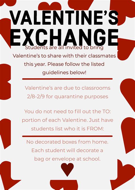 Valentines Day Exchange Mt Loafer Elementary