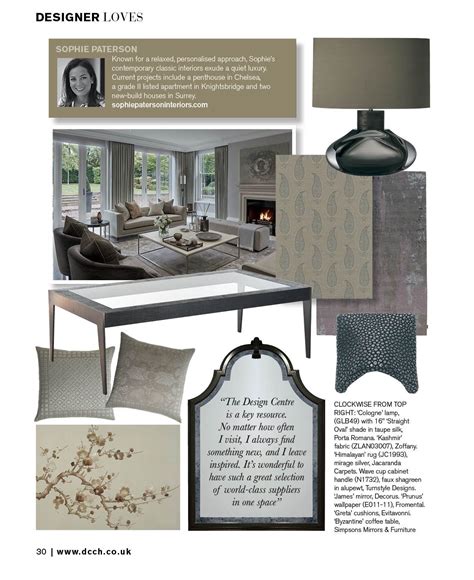 Designer Loves Featuring Our Greta Cushions Sophie Patterson London