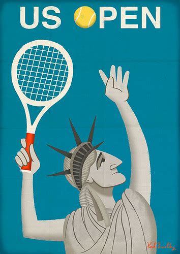2001 us open 5ft subway poster venus williams. US Open Tennis Poster | Paul Thurlby | Flickr