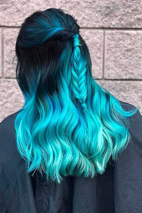 35 Blue Ombre Hair Styles For Daring Women Blue Ombre Hair Hair