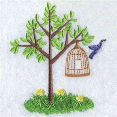 Realistic Birdhouse Machine Embroidery Design Embroidery Library At