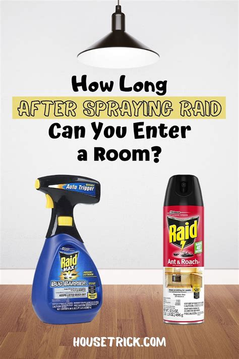 Raid deep reach concentrated fogger. How Long After Spraying Raid Can You Enter a Room? | House ...