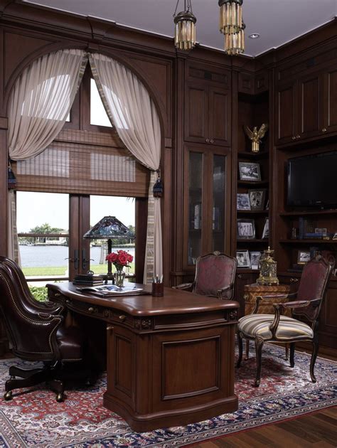50 Traditional Office Decors With Images Traditional Home Offices