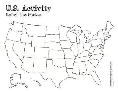 Printable Map Of The United States Pdf Printable Us Maps