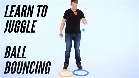 How To Ball Bounce Juggle 3 Balls Intermediate Level Juggling Youtube