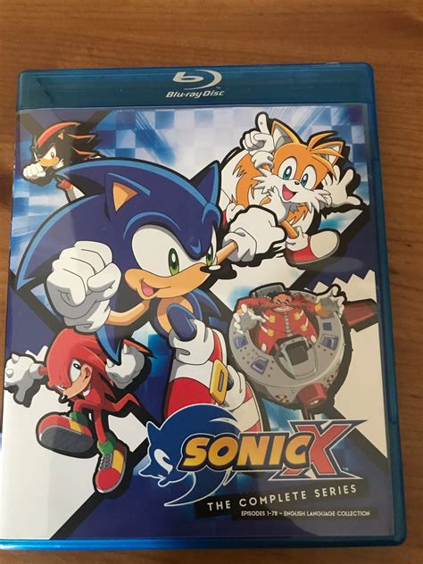Sonic X Complete Series Arrived Sonic The Hedgehog Amino