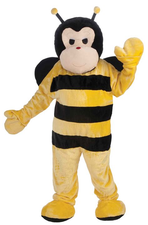 Mascot Bumble Bee For Hire Fantasy World