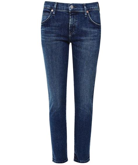 Citizens Of Humanity Elsa Mid Rise Slim Fit Cropped Jeans Jules B