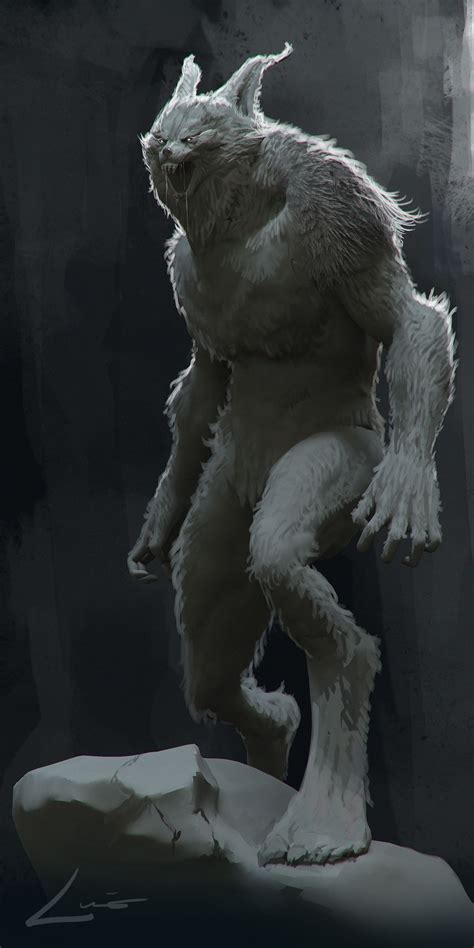 Werewolf Rough Luisfcarrasco Computer Graphics Plus Werewolf