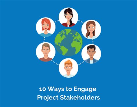 10 Ways To Engage Project Stakeholders Project Risk Coach