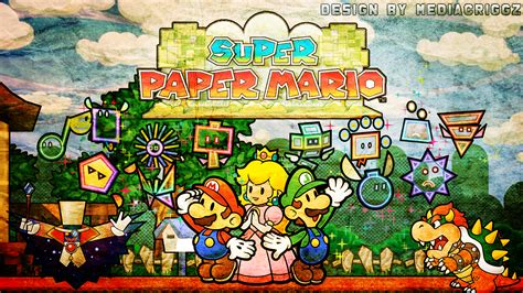 Super Paper Mario Hd Wallpaper Background Image 1920x1080 Id