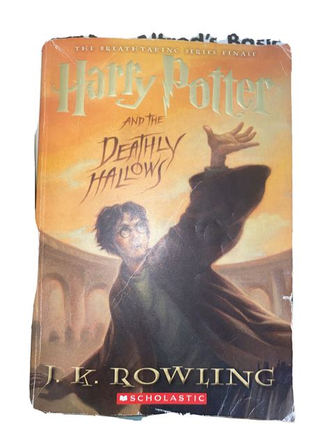 Harry Potter And The Deathly Hallows J K Rowling 09 Tpb Scholastic