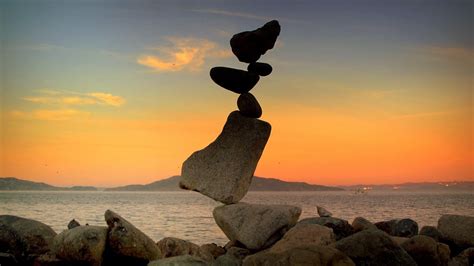 Simply Creative Balanced Rock Sculptures By Michael Grab