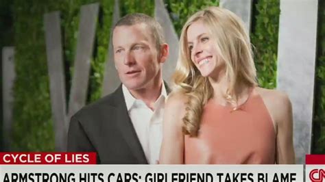 police armstrong hit cars girlfriend took the blame cnn