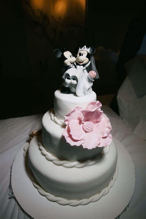 Wedding Cake Mickey Mouse Cake Wedding Cakes My Wedding