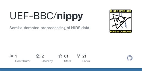 Github Uef Bbcnippy Semi Automated Preprocessing Of Nirs Data
