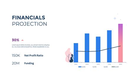 Financial Projection Slide