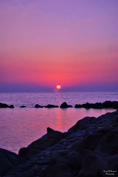 The Unique Sunset In Jeddah © All Rights Reserved To Faisa Flickr