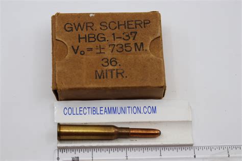 65x53r Mannlicher Long Soft Point 37 97 37 B Collectibleammunition