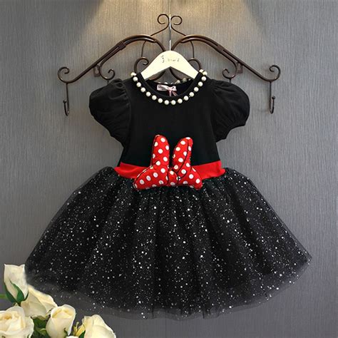 Cute Baby Girl Minnie Dress Christmas Childrens Costumers Mickey Mouse