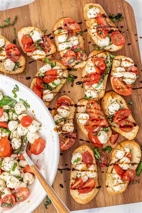 Caprese Bruschetta Valentinas Corner