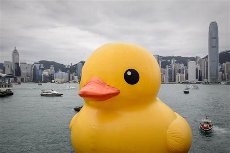 Giant Rubber Duckie National Months National Holidays Duck Float