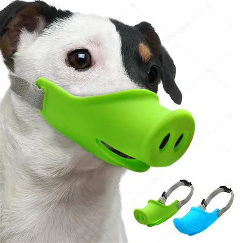 Anti Bite Dog Silicone Mask Muzzles No Biting Barking Puppy Muzzle Dogs