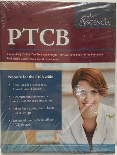 Ptcb Exam Study Guide Test Prep And Practice Test Questions Book For