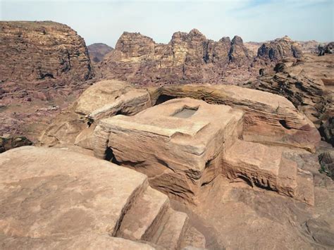 Al Madbah The High Place Of Sacrifice At Petra Jordan Offers