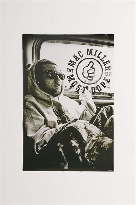 Mac Miller Most Dope Poster Urban Outfitters