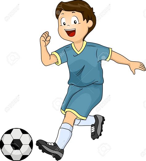 Kicking Soccer Ball Clipart Free Download On Clipartmag