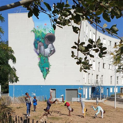 “one Upon A Fault” Mural By Seth In The Southern Suburbs Of Paris
