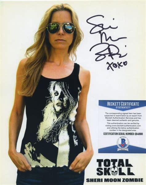 Sheri Moon Zombie Signed Photo House Of 1000 Corpses 3 From Hell Bas