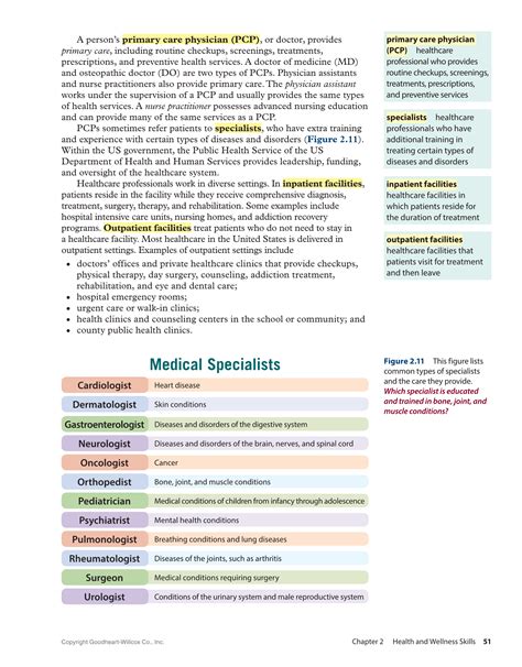 Printable: Comprehensive Health Skills 3e page 51