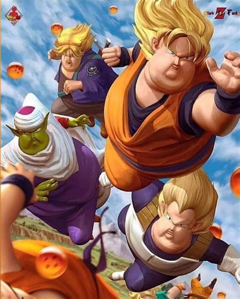 Bulking Season In Dragon Ball Z Art By Stark Z Ksi