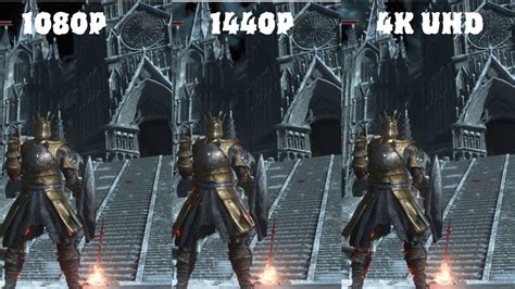 Resolution Difference In Games 1080p 1440p 4k Uhd Youtube
