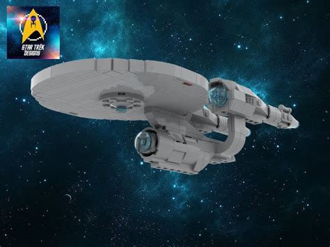 Star Trek Uss Enterprise Ncc 1701 Kelvin Timeline Lego Etsy