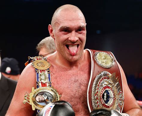 The Many Faces Of Tyson Fury Daily Star
