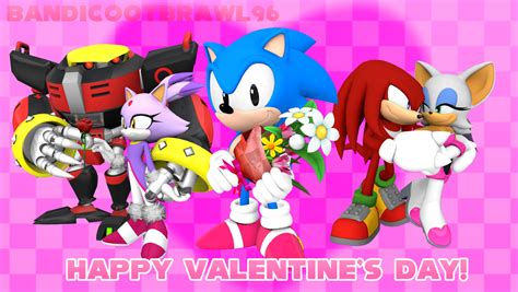 Sonic The Hedgehog Valentines Day 2022 By Bandicootbrawl96 On Deviantart