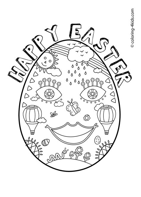 Even though easter egg decorating is a holiday tradition for many families, it's no secret that dyeing eggs can. Easter coloring pages, Easter eggs coloring pages for kids ...