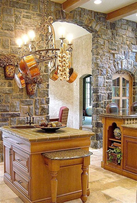 25 Extraordinary Rock Wall Design Ideas For Beautiful Kitchen