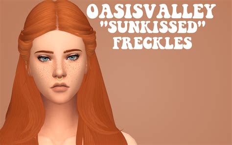Sims 4 Full Body Freckles Downjup