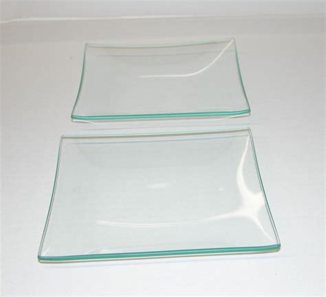 10 Square Clear Glass Plate 1 8 Thick