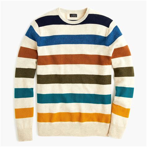 Shop Jcrew For The Everyday Cashmere Crewneck Sweater In Multicolor