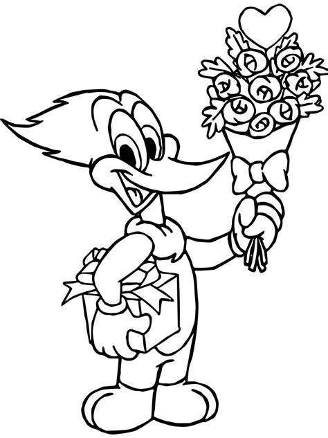 59 Woody Woodpecker Coloring Pages To Print Gincoo Merahmf