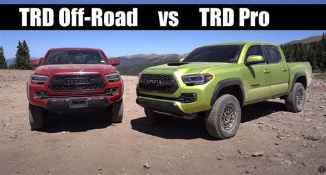 Video I Drive Every New 2022 Toyota Tacoma 4x4 And Decide Which Is